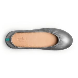 Tieks Gavrieli Metallic Pewter  Ballet Flats Size 8
